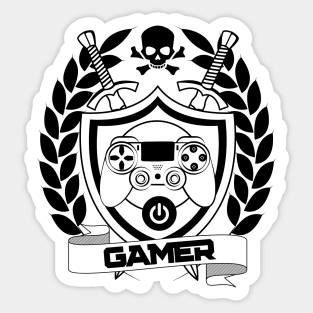 gamer emblem - gaming Sticker